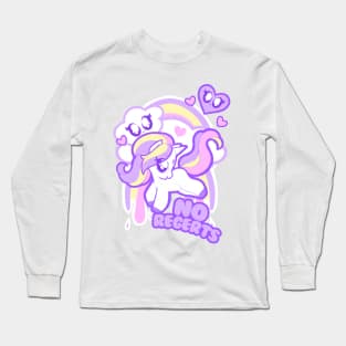 No Regerts Unicorn Long Sleeve T-Shirt